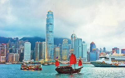 Hafen von Hongkong
