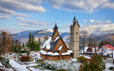 Stabkirche Wang in Karpacz, Polen