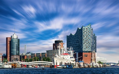 Elbphilharmonie am Hamburger Hafen, Deutschland