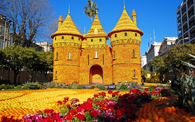 Zitronenfest in Menton