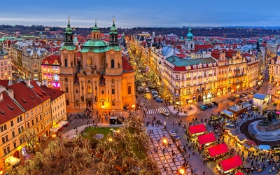 Weihnachtsmarkt in Prag